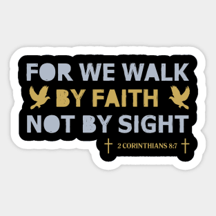 Christian, Bible Verse 2 Corintheans Sticker